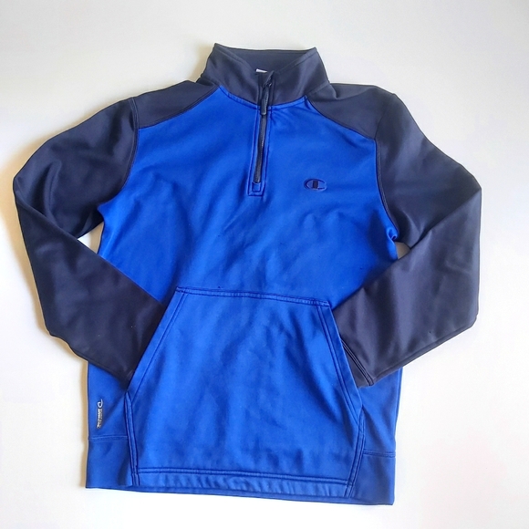 Champion Quarter Zip Long Sleeve Pullover men's Sm - Picture 2 of 15
